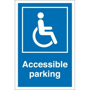 Accessible Parking Bay Signs