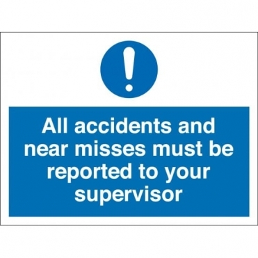 Material: 1mm Rigid Plastic General Mandatory Signs