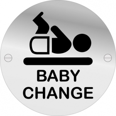 Baby Change Door Signs