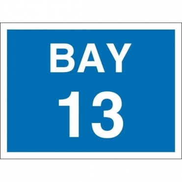 Bay 13 Signs