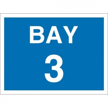 Bay 3 Signs