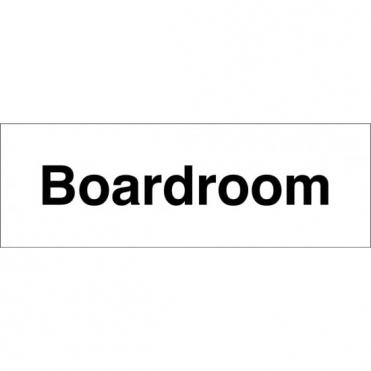 Boardroom Signs