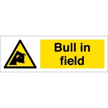 Size: 300mm x 100mm Farm Safety Signs