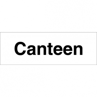 Canteen Signs