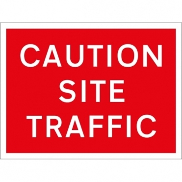 Caution Site Traffic Signs
