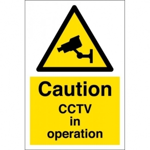 CCTV In Operation Signs