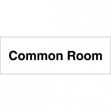 Common Room Signs