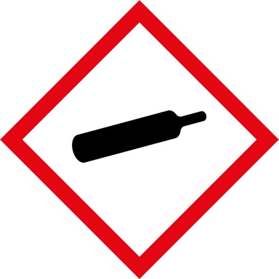 Compressed Gas GHS Labels