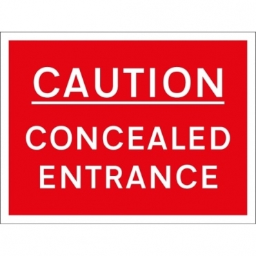 Concealed Entrance Signs