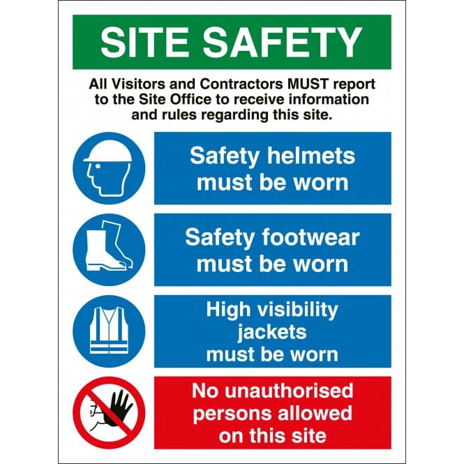 Construction Site Safety Signs