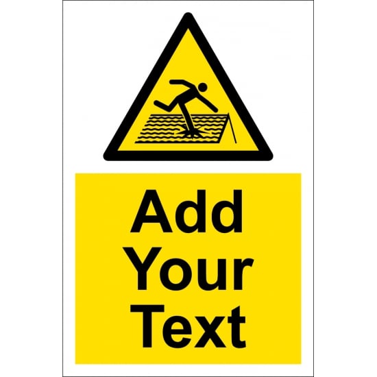 Custom Fragile Roof Signs