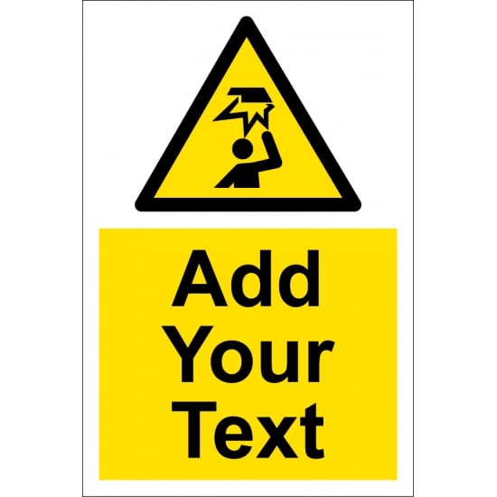 Custom Mind Your Head Signs