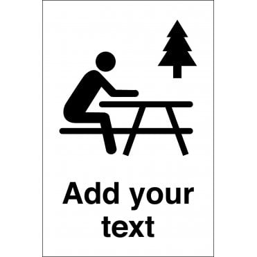 Custom Picnic Area Sign