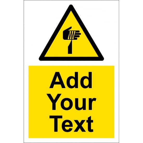 Custom Sharp Blades And Needles Signs