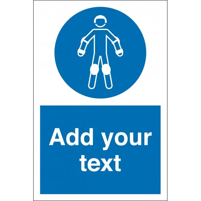 Custom Wear Protective Roller Sport Equipment Sign