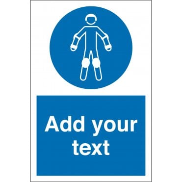 Custom Wear Protective Roller Sport Equipment Sign