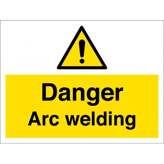 Danger Arc Welding Signs