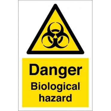 Danger Biological Hazard Signs