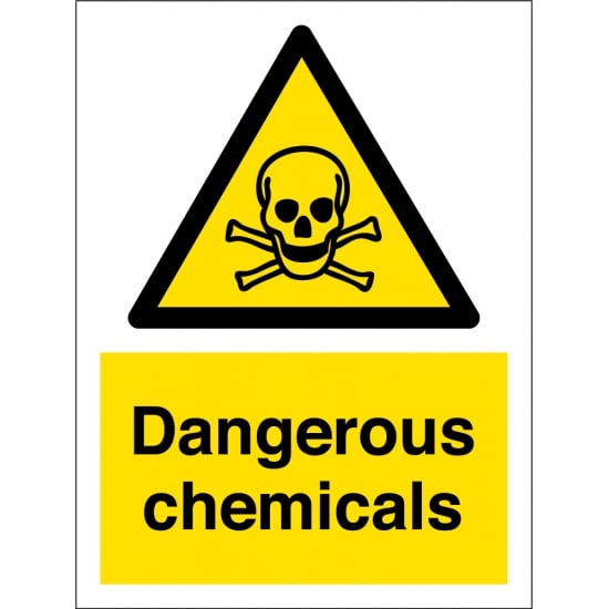 Dangerous Chemicals Signs