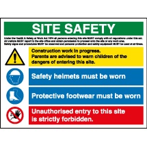 Construction Site Safety Signs