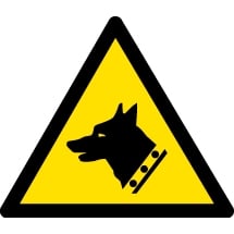 Guard Dog Warning Signs