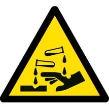 Corrosive Safety Signs