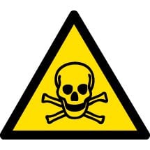 Toxic Material Warning Signs