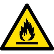 Flammable Warning Signs