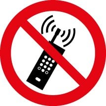 No Mobile Phone Sign