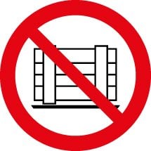 Do Not Obstruct Signs