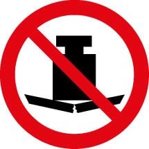 No Heavy Load Sign
