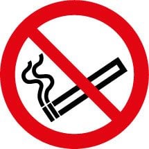No Smoking Signs