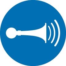 Sound Horn Sign