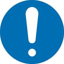 General Mandatory Signs
