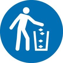 Keep Tidy Signs