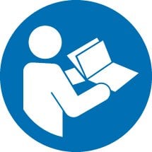 Refer To Instruction Manual Signs