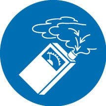 Use Gas Detector Signs