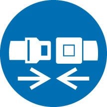 Wear Seat Belt Signs