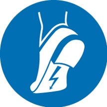 Wear Anti Static Footwear Signs