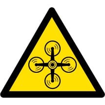 Drone Warning Signs