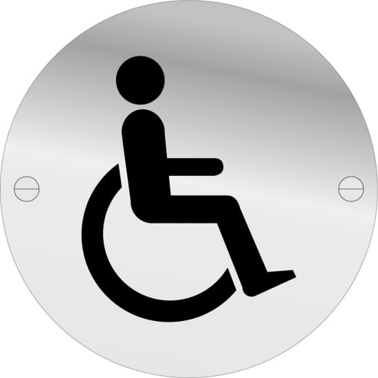 Disabled Toilet Door Signs