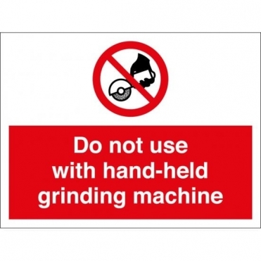 Size: 400mm x 300mm Machinery Operation Signs