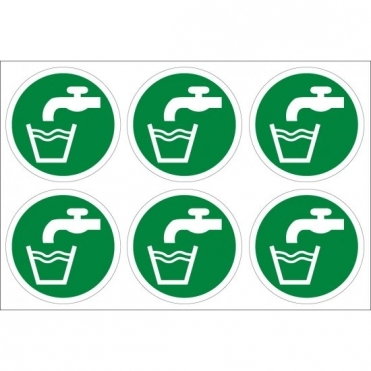 Size: 100mm diameter Safety Signs