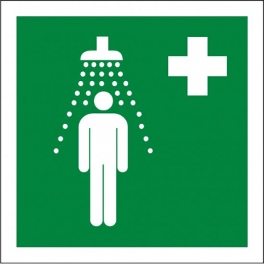 Emergency Shower Signs