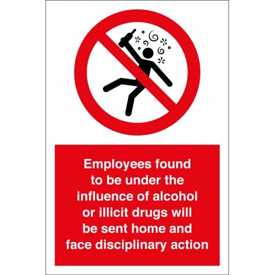 Employee Disciplinary Safety Signs