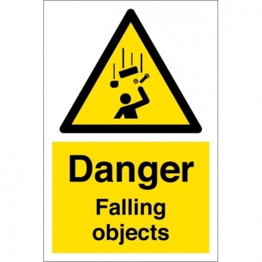 Size: 300mm x 400mm Construction Site Hazard Warning Signs