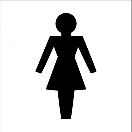 Female Toilet Symbol Signs