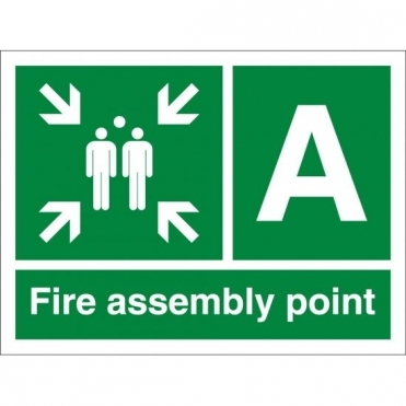 Fire Assembly Point A Signs