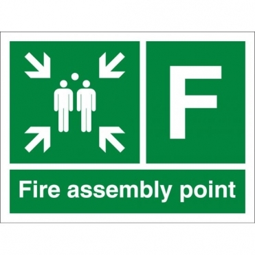 Fire Assembly Point F Signs
