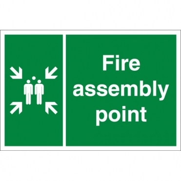 Fire Assembly Point Signs